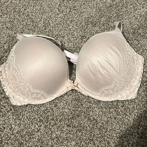 Nude Victoria’s Secret push-up bra with underwire